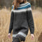 Eleganter Fair-Isle-Pullover mit Rundhalsausschnitt – Produktansicht 1