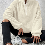 Flauschiger Pullover für entspannte Tage – Produktansicht 7