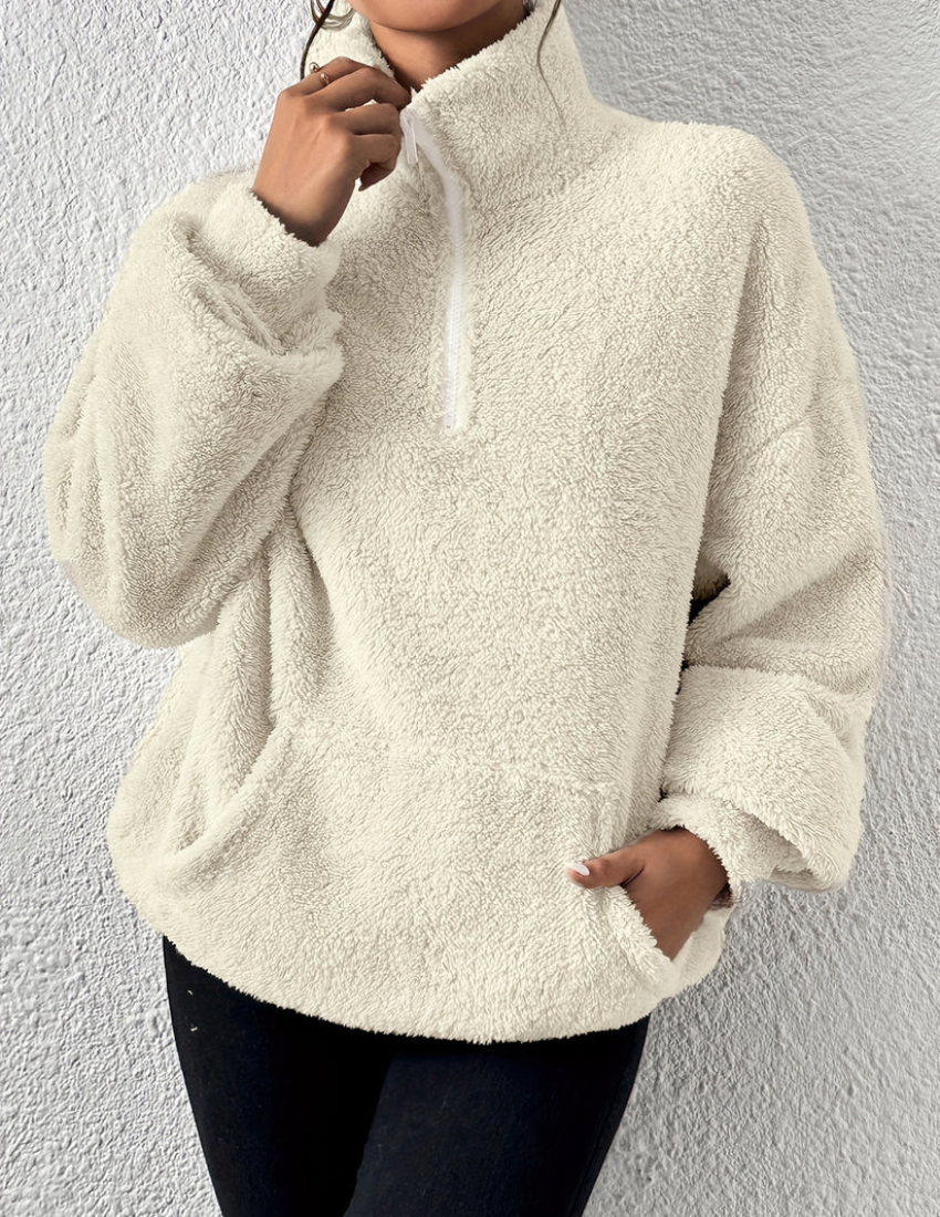 Flauschiger Pullover für entspannte Tage – Produktansicht 4