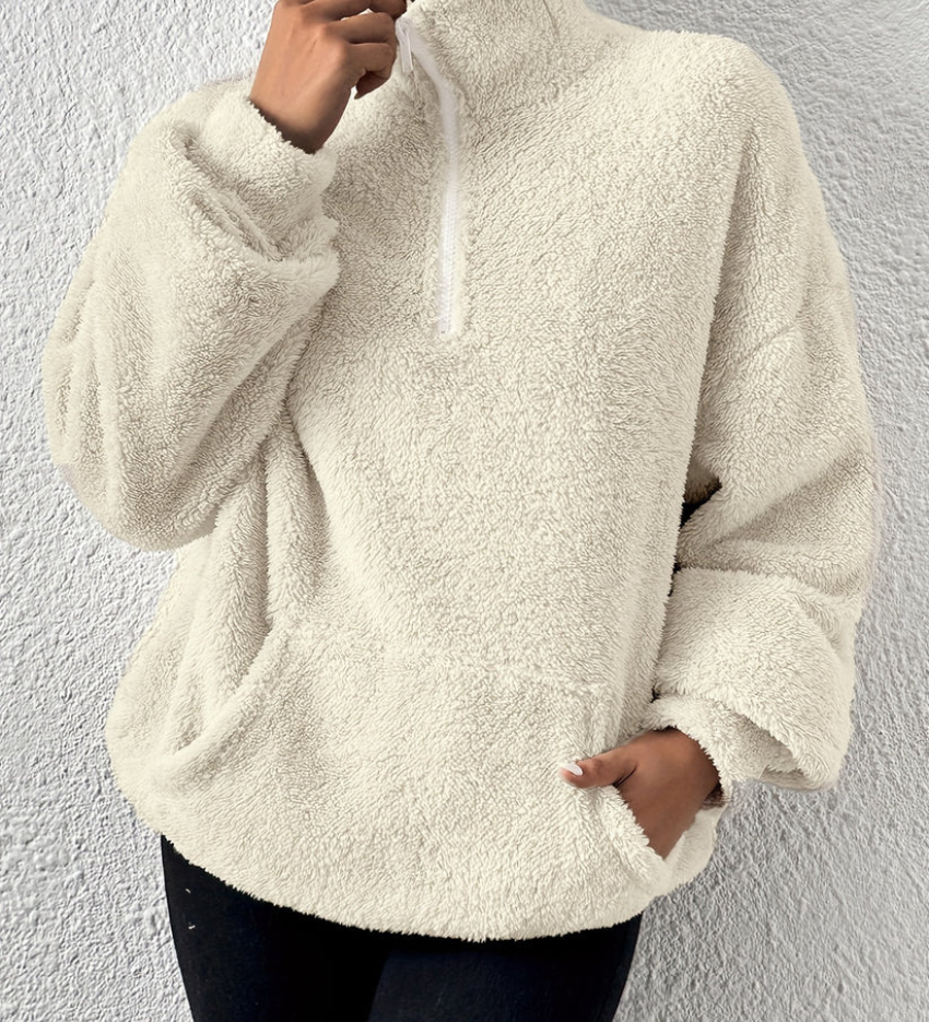 Flauschiger Pullover für entspannte Tage – Produktansicht 4