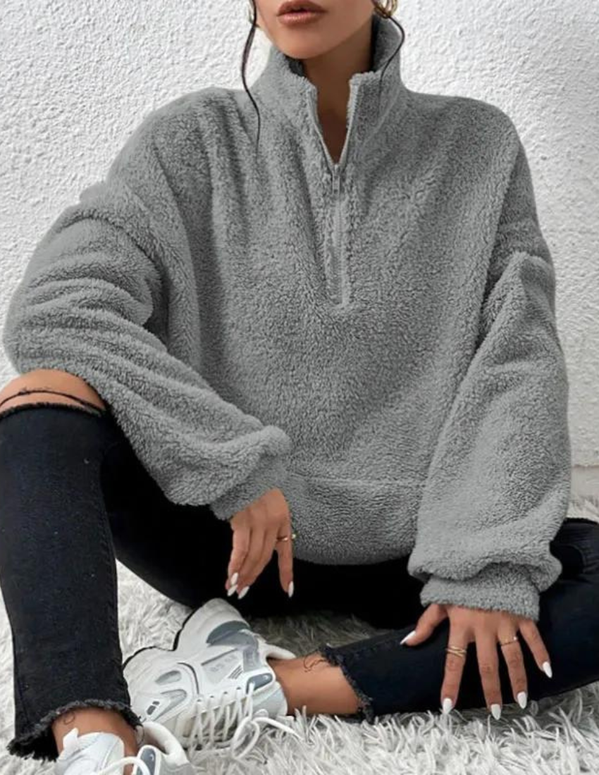 Flauschiger Pullover für entspannte Tage – Produktansicht 2