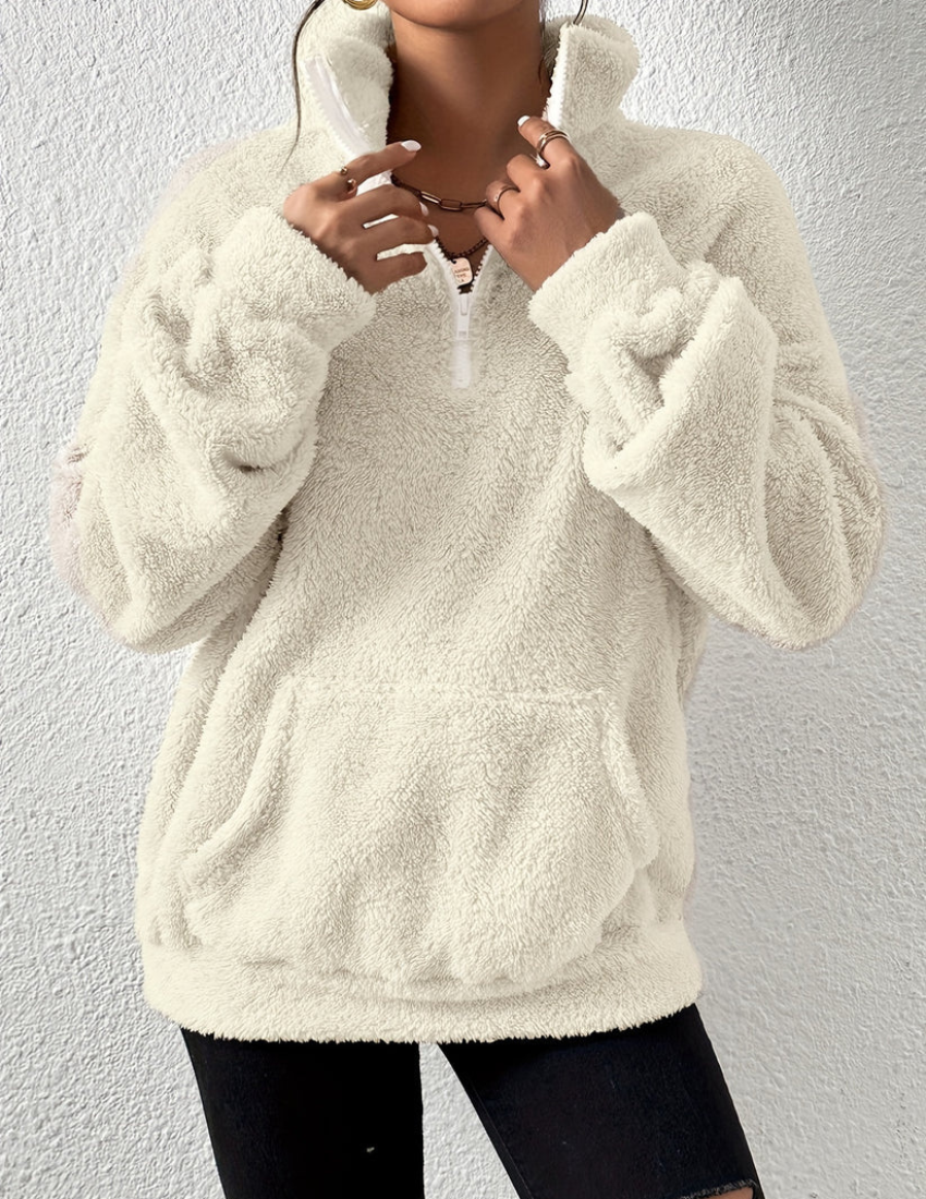 Flauschiger Pullover für entspannte Tage – Produktansicht 5