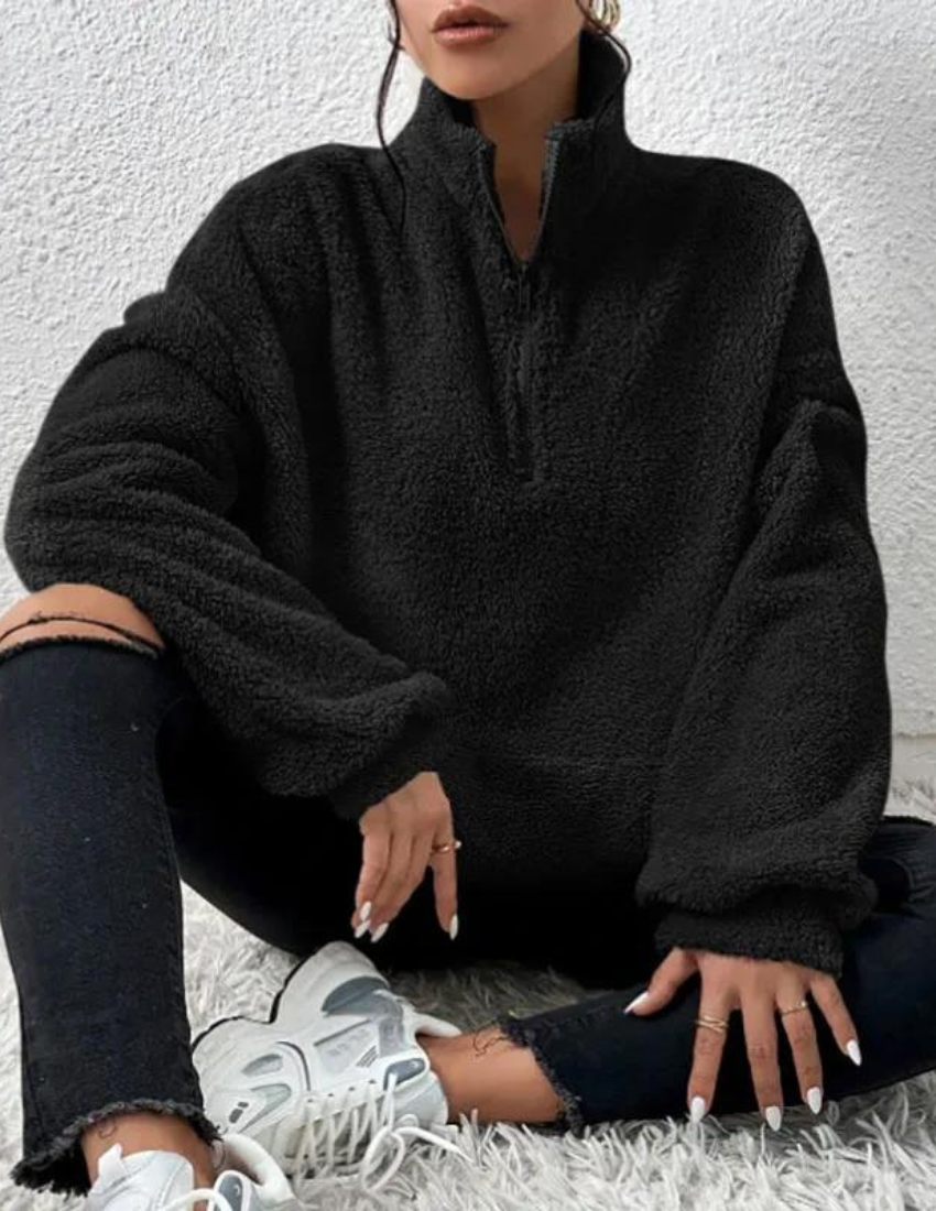 Flauschiger Pullover für entspannte Tage – Produktansicht 3