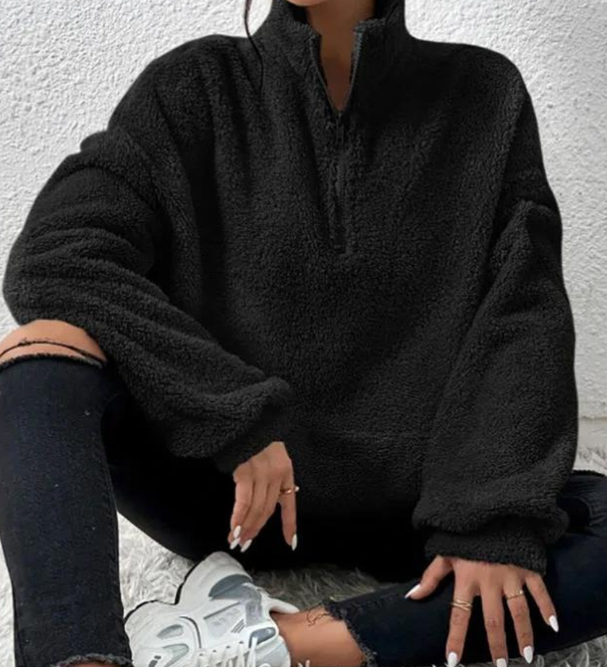 Flauschiger Pullover für entspannte Tage – Produktansicht 3