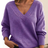 Moderner Herbstpullover aus bequemem Strick – Produktansicht 11