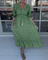 Bequemes Kleid mit Wellenmuster – Produktansicht 8