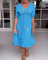 Bequemes Kleid mit Wellenmuster – Produktansicht 6