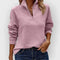Gerippter Half-Zip-Pullover – Produktansicht 2