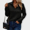 Gerippter Half-Zip-Pullover – Produktansicht 5