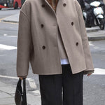 Zweireihiger Cabanmantel – Produktansicht 5