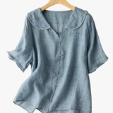 Lockere Bluse aus Leinen – Produktansicht 1