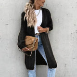 Langer Oversize-Cardigan aus lockerem Strick – Produktansicht 1