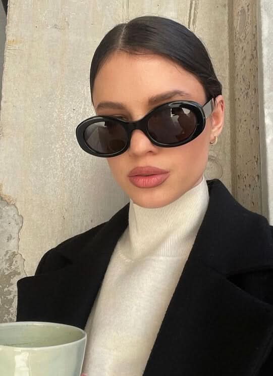 Stilvolle Sonnenbrille für jeden Anlass im ovalen Retro-Design – Produktansicht 6