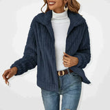 Damen-Plüschjacke – Produktansicht 2