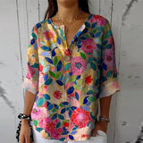 Bluse mit floralem Muster – Produktansicht 3