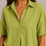 Stilvolle Bluse mit V-Ausschnitt – Produktansicht 4