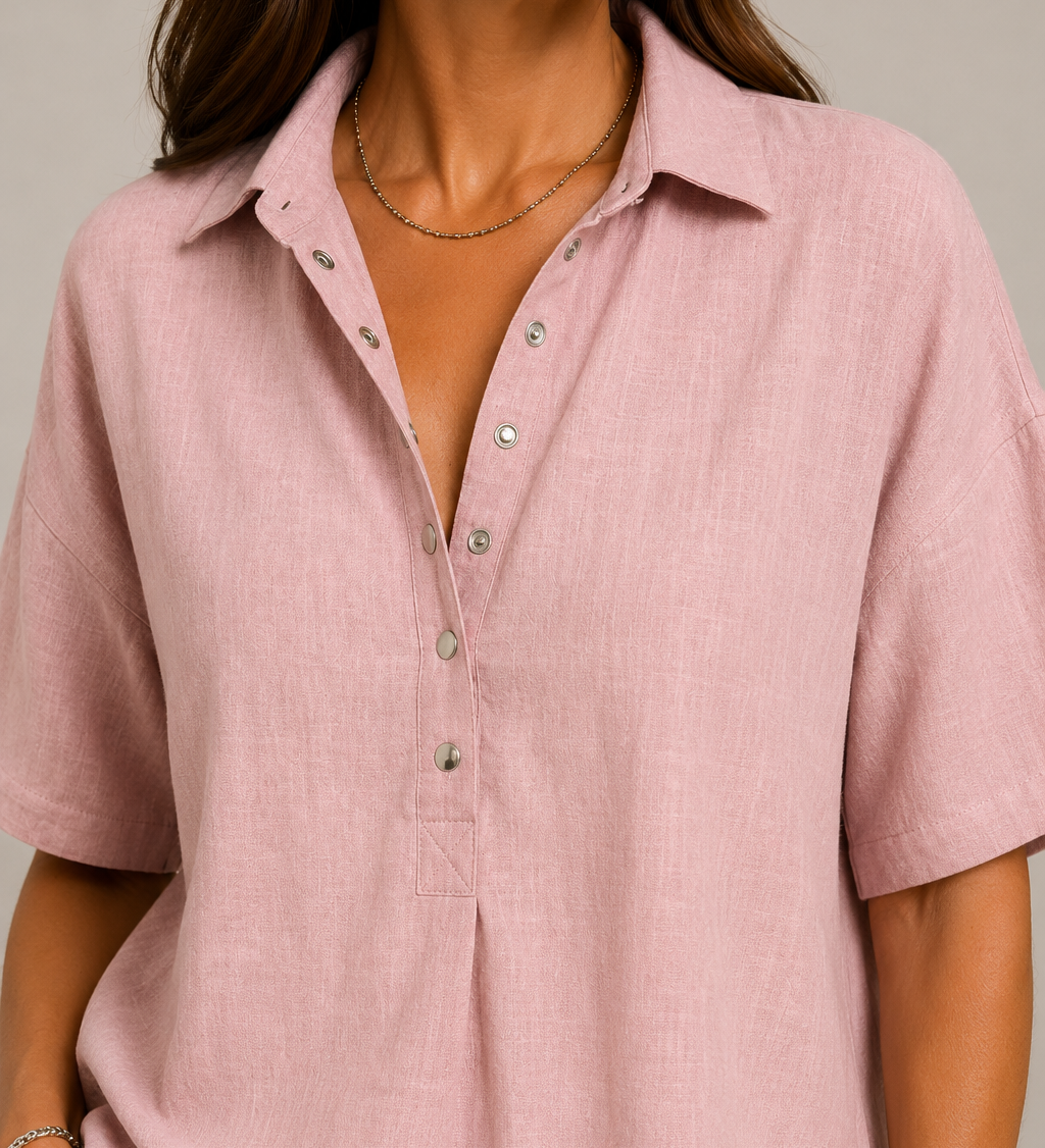 Schicke Bluse mit V-Ausschnitt – Produktansicht 5