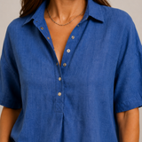 Stilvolle Bluse mit V-Ausschnitt – Produktansicht 2