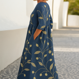 Bequemes Midikleid mit entspannter Passform – Produktansicht 2
