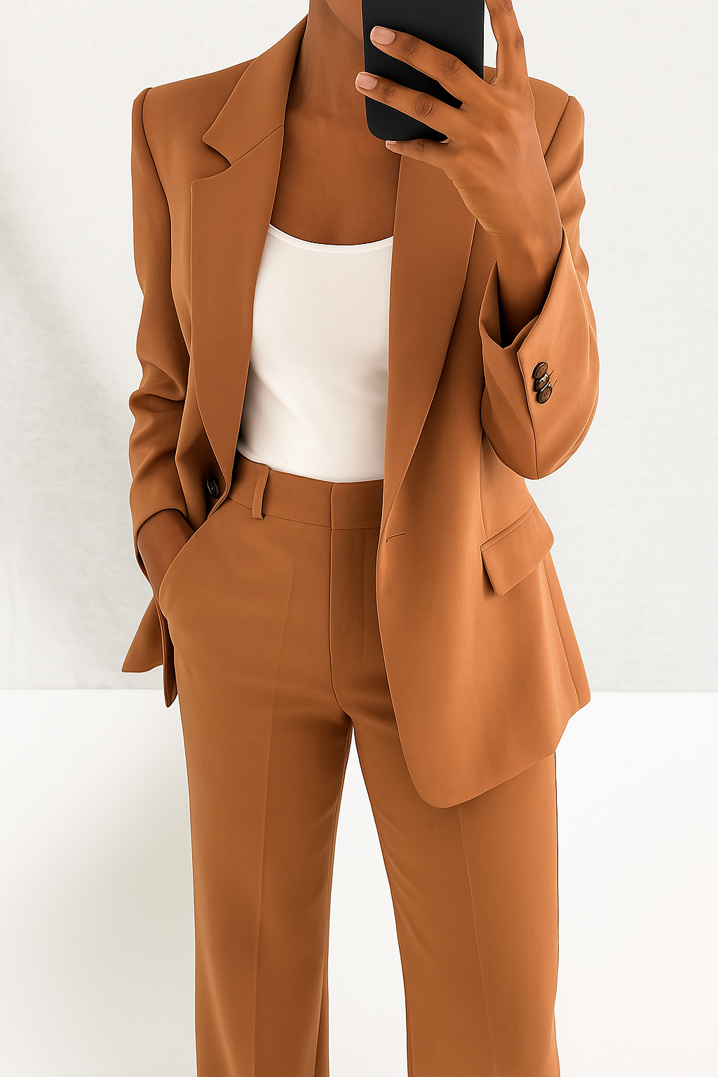 Eleganter Hosenanzug mit Blazer – Produktansicht 7