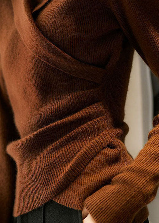 Taillierter Pullover mit Bubikragen – Produktansicht 4