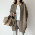 Langer Cardigan mit Knopfleiste – Produktansicht 16