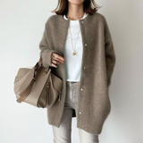 Langer Cardigan mit Knopfleiste – Produktansicht 16