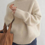 Oversize-Rollkragenpullover mit Kaschmiranteil – Produktansicht 5