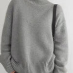 Oversize-Rollkragenpullover mit Kaschmiranteil – Produktansicht 9