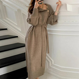 Bequemes Wickelkleid aus weichem Material – Produktansicht 5