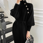 Bequemes Wickelkleid aus weichem Material – Produktansicht 9