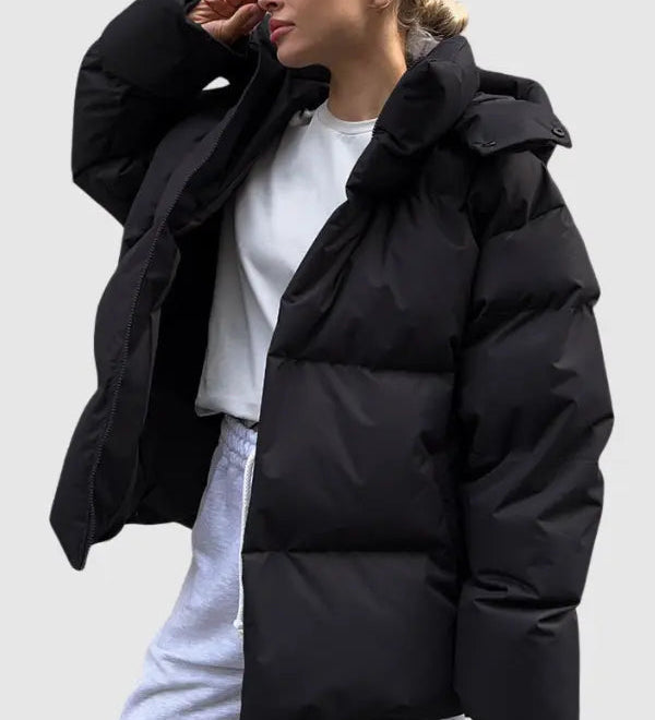 warme Daunenjacke – Produktansicht 1