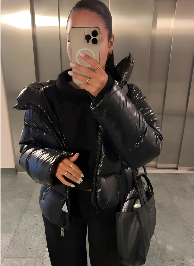Damen-Puffer-Winterjacke – Produktansicht 4
