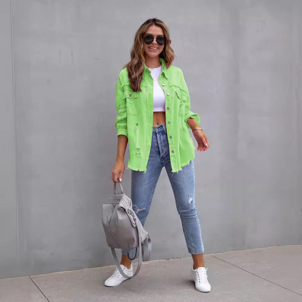 Oversize-Jeansjacke – Produktansicht 2