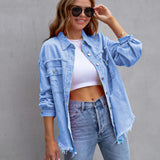 Oversize-Jeansjacke – Produktansicht 3