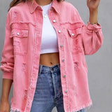 Oversize-Jeansjacke – Produktansicht 5