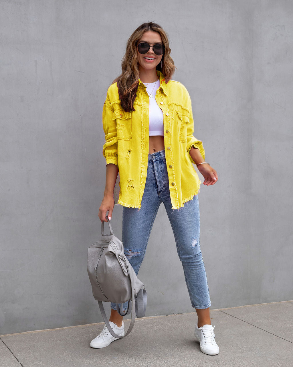 Oversize-Jeansjacke – Produktansicht 9