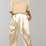 Bequemes zweiteiliges Loungewear-Set mit praktischen Taschen – Produktansicht 5