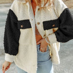 zeitgenössische Sherpa-Jacke – Produktansicht 6