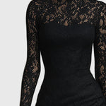 Elegantes Maxikleid mit Spitzenrock – Produktansicht 3