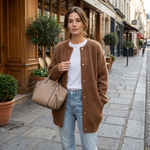 Langer Cardigan mit Knopfleiste – Produktansicht 6