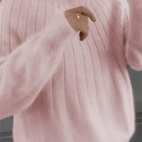 Kuscheliger Winterpullover mit Rundhalsausschnitt – Produktansicht 3