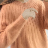 Kuscheliger Winterpullover mit Rundhalsausschnitt – Produktansicht 7