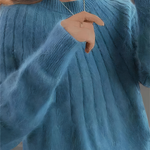Kuscheliger Winterpullover mit Rundhalsausschnitt – Produktansicht 4