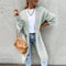 Langer Oversize-Cardigan aus lockerem Strick – Produktansicht 4