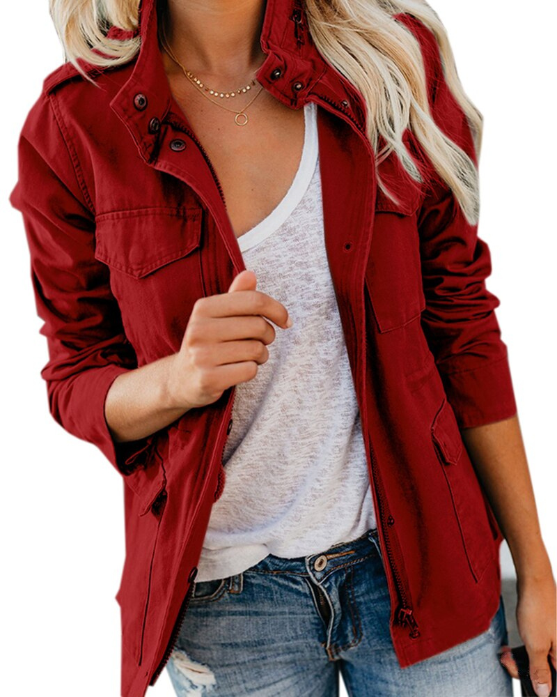 Jacke mit mittlerer Wadenlänge und Taschen – Produktansicht 5