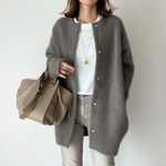 Langer Cardigan mit Knopfleiste – Produktansicht 15