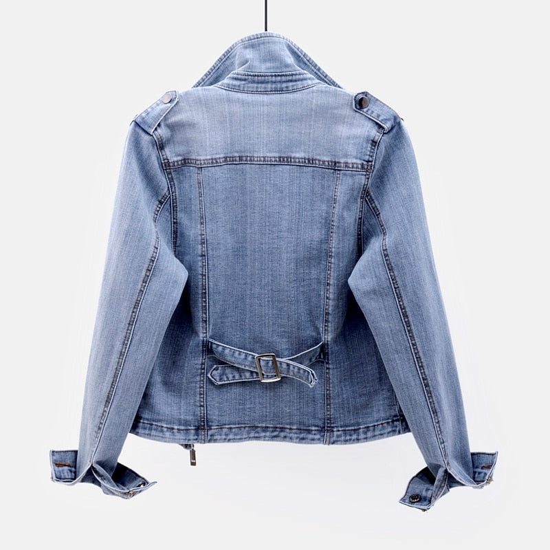 Stilvolle Damen-Jeansjacke – Produktansicht 2