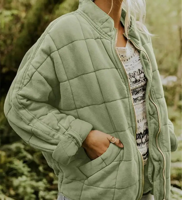 Elegante, vielseitige Frühlings-Steppjacke – Produktansicht 8