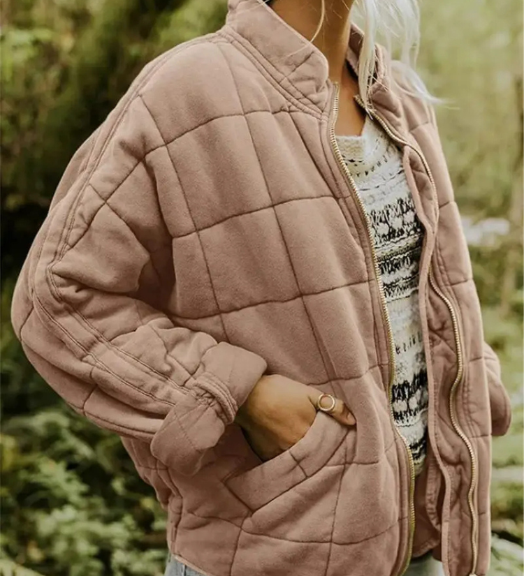 Elegante, vielseitige Frühlings-Steppjacke – Produktansicht 10